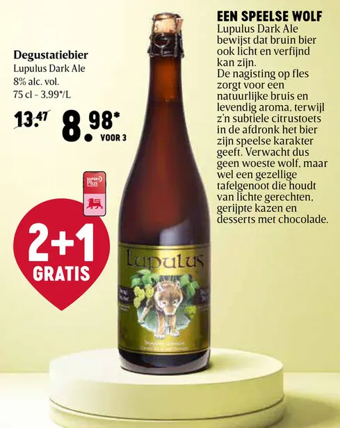 Promotie: Lupulus Dark Ale
