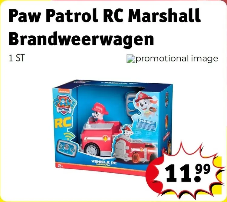 Aanbieding: RC Marshall Brandweerwagen
