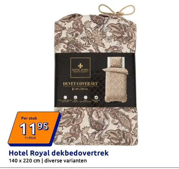 Promotie: dekbedovertrek