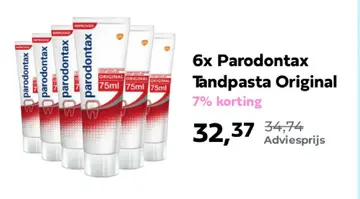 Aanbieding: Parodontax Tandpasta Original