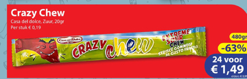 Aanbieding: Crazy Chew