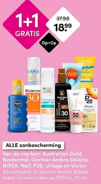 Aanbieding: ALLE zonbescherming