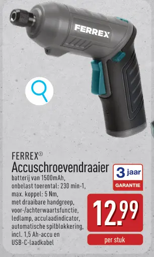 Promotie: Accuschroevendraaier