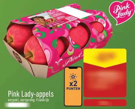 Promotie: Pink Lady-appels