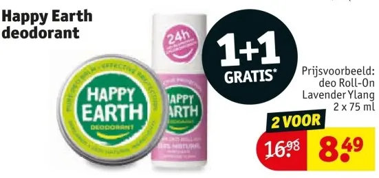 Aanbieding: deodorant
