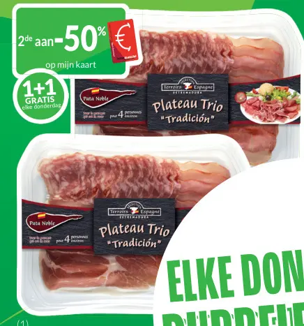 Promotie: Plateau Trio "Tradición"