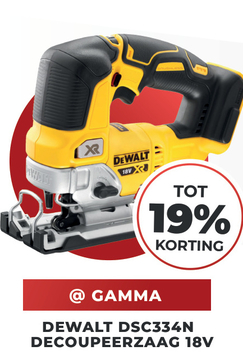 Aanbieding: DeWalt decoupeerzaag