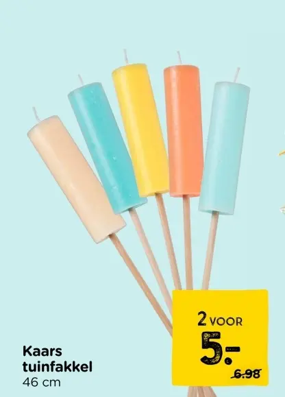 Aanbieding: Kaars tuinfakkel