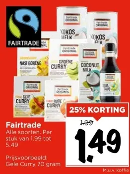 Aanbieding: Fairtrade
