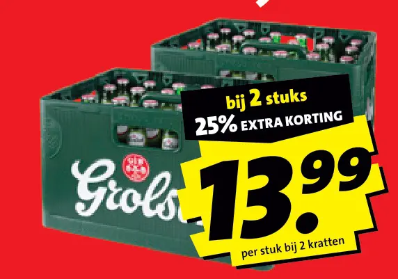Aanbieding: Grolsch,