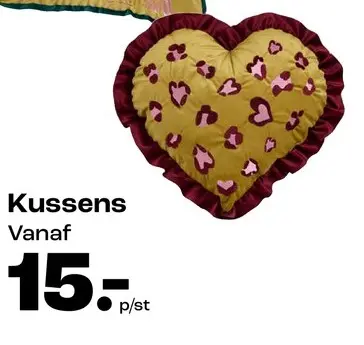 Promotie: Kussens