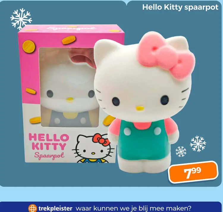 Aanbieding: Hello Kitty spaarpot