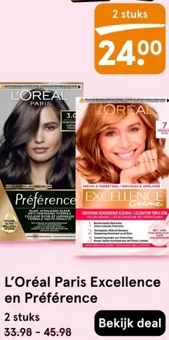 Aanbieding: Excellence en Préférence