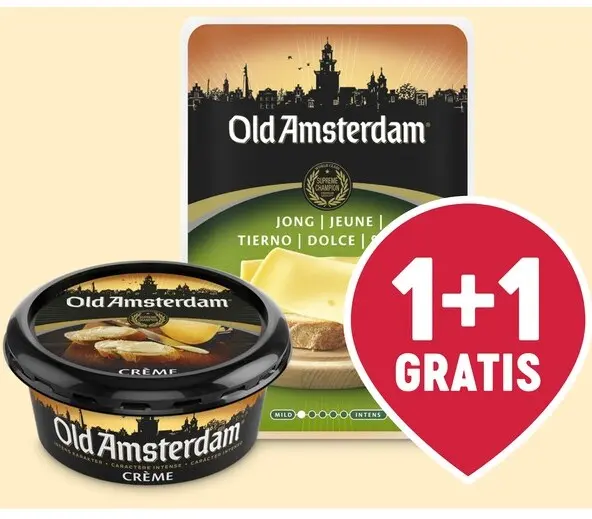 Promotie: Kaascrème of kaas in sneden