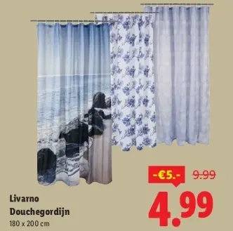 Aanbieding: Douchegordijn
