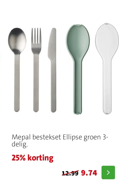 Aanbieding: bestekset Ellipse