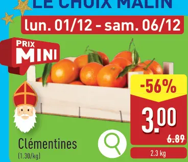 Offre: Clémentines