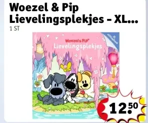 Aanbieding: Woezel & Pip Lievelingsplekjes - XL...
