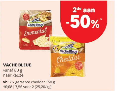 Promotie: Geraspte cheddar