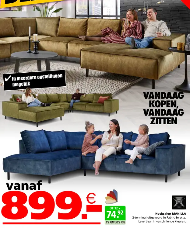 Promotie: Hoeksalon Manilla