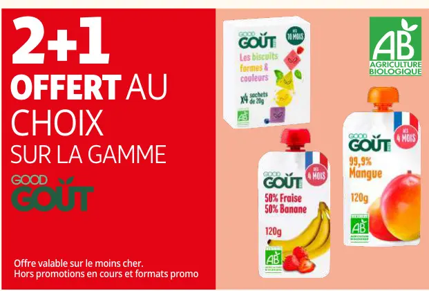 Offre: Biscuits formes & couleurs