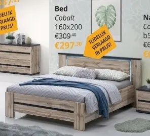 Promotie: Bed Cobalt