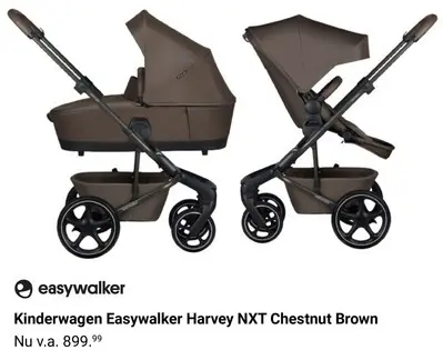 Aanbieding: Kinderwagen Harvey NXT Chestnut Brown