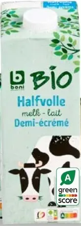 Offre: Lait demi-écrémé