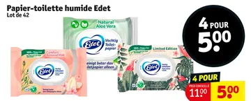 Offre: Papier-toilette humide