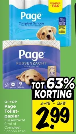 Aanbieding: Page Toiletpapier