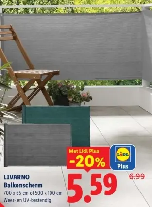 Aanbieding: Balkonscherm