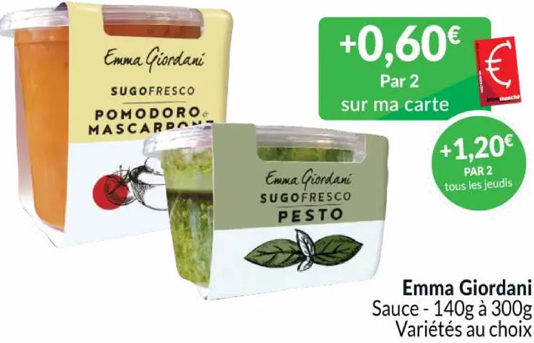 Offre: Emma Giordani Sauce