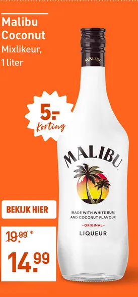 Aanbieding: Malibu coconut