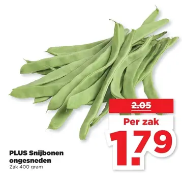 Aanbieding: PLUS Snijbonen ongesneden