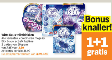 Aanbieding: Witte Reus toiletblokken