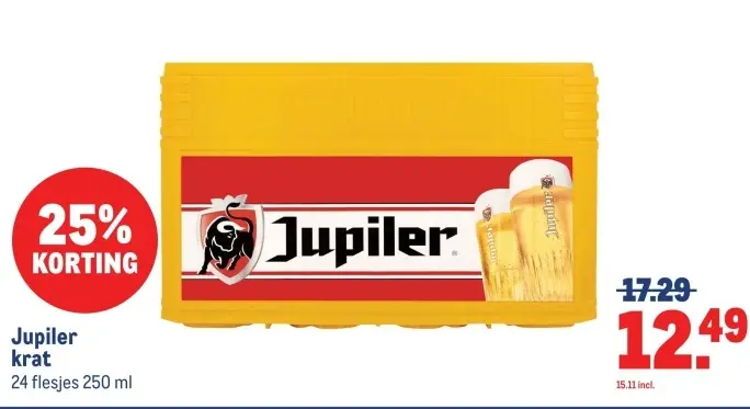 Aanbieding: Jupiler krat
