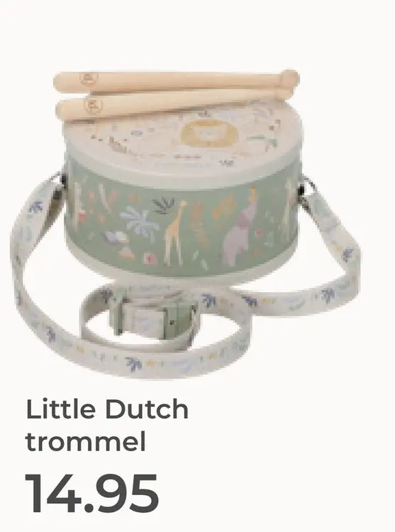 Aanbieding: Little Dutch trommel