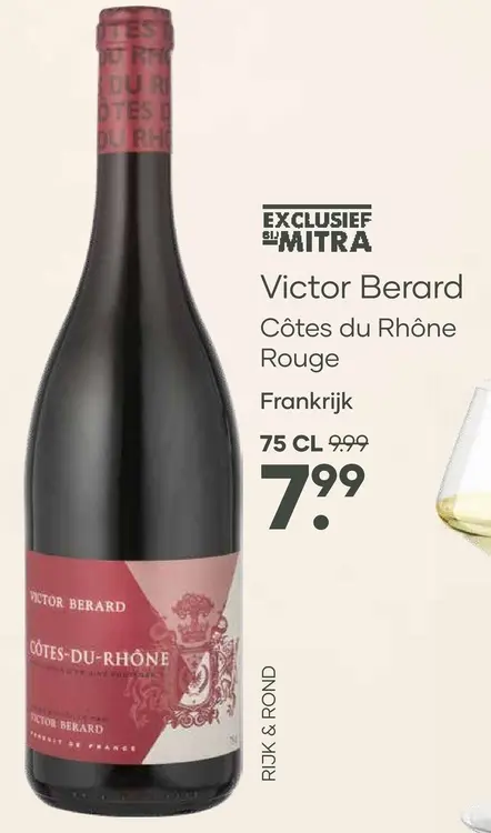 Aanbieding: Victor Berard Côtes du Rhône Rouge
