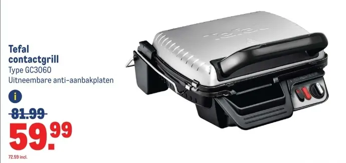 Aanbieding: contactgrill