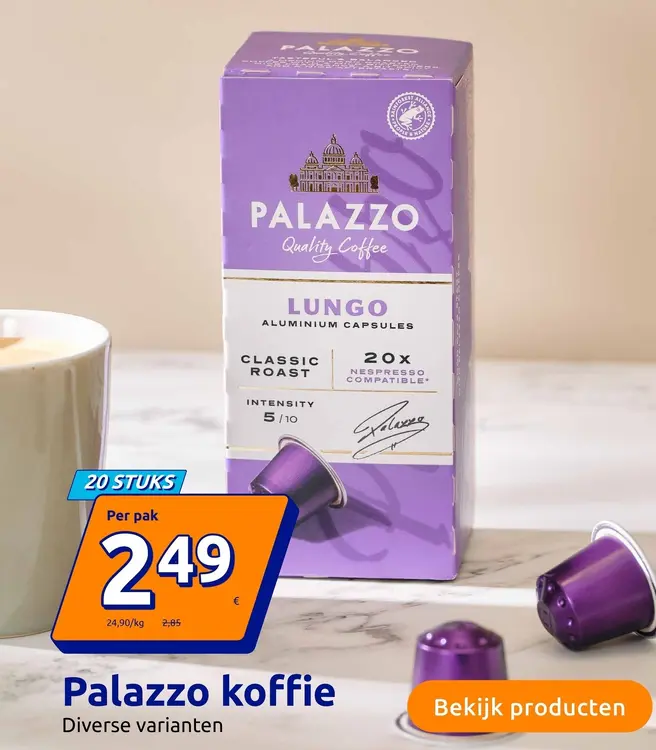 Promotie: Palazzo koffie