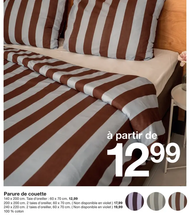 Offre: Parure de couette