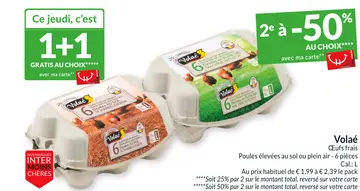 Offre: Volaé Oeufs frais