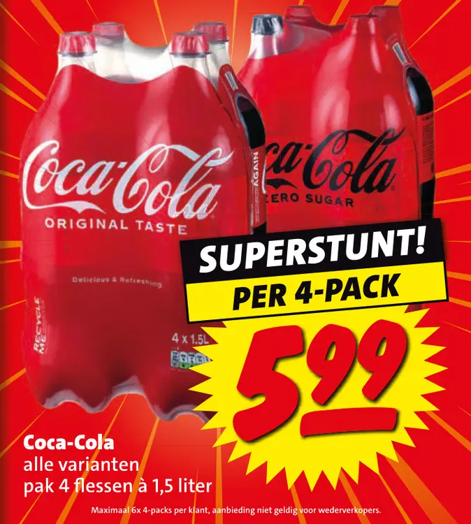 Aanbieding: Coca-Cola