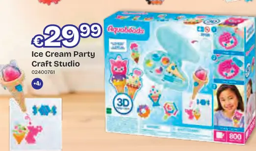 Aanbieding: Ice Cream Party Craft Studio