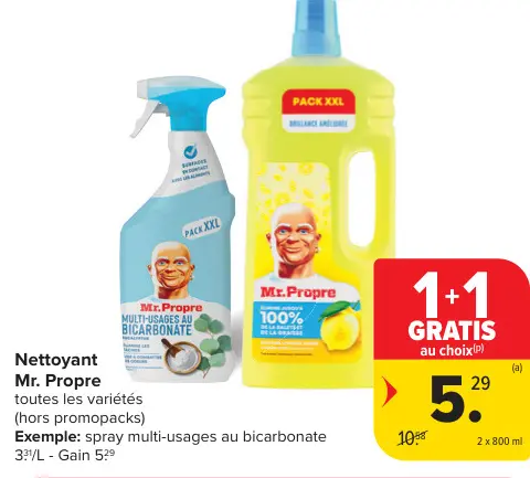 Offre: Nettoyant