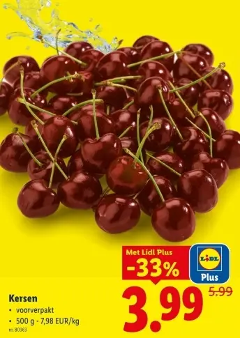 Promotie: Kersen
