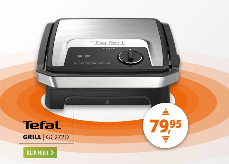 Aanbieding: Tefal GC272D Inicio