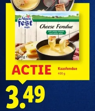 Aanbieding: Kaasfondue