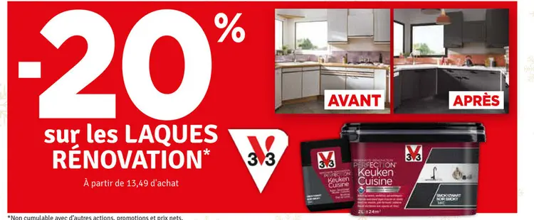 Offre: Laques rénovation