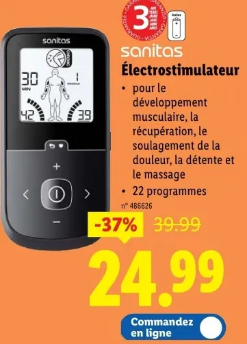Offre: Électrostimulateur
